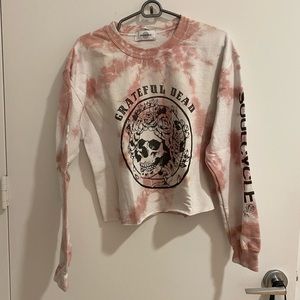 SoulCycle Grateful Dead tie dye crewneck